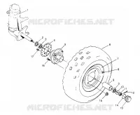 VORDERRAD ASSEMBLY Trail Blazer W957221 (4930363036B002)