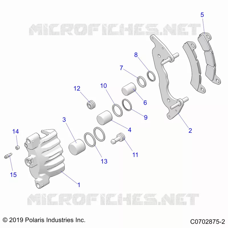 BRAKES, BREMSZANGE VORNE