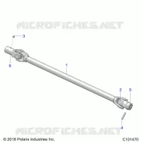 ANTRIEB, PROP SHAFT, FRONT