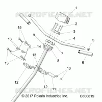 LENKUNG, H-BAR, LENKUNG POST, GRIPS