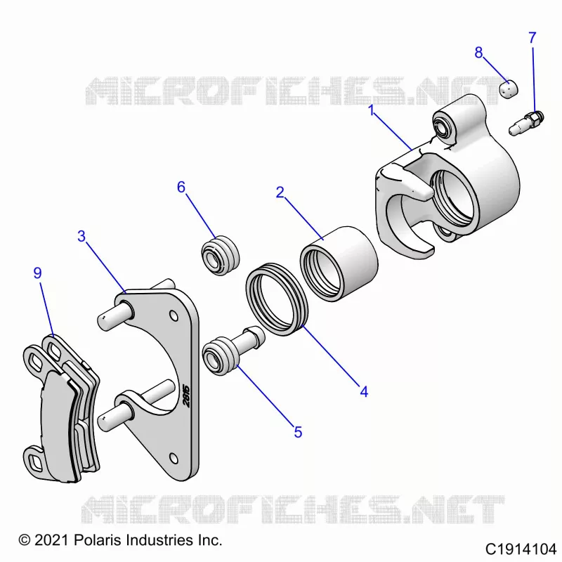 BRAKES, HINTERSATTELS