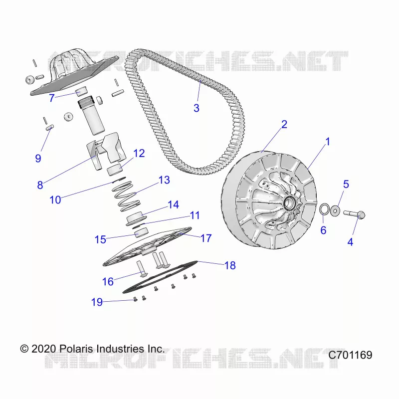 ANTRIEB, SECONDARY CLUTCH