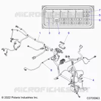 ELEKTRIC, WIRE HARNESSES, CHASSIS- R22MAA50A1/A7 (C0705963)