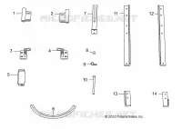 OPTIONEN, 2 PASS HARD DOOR REPLACEMENT HARDWARE