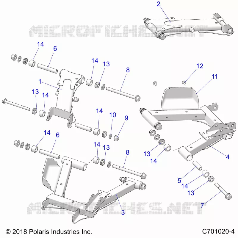 HINTERRADAUFHÃ„NGUNG CONTROL ARMS