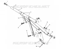 FRONT Drehmomentarm CLASSIC TOURING 0963365 and EUROPEAN CLASSIC TOURING E9633 (4933623362B013)