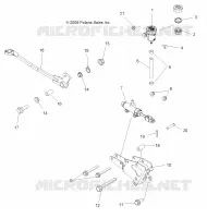 BREMSES, BREMSE PEDAL AND MASTER CYLINDER