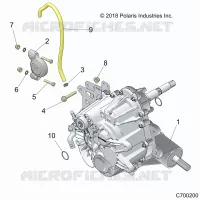 DRIVE TRAIN, MAIN GEARCASE MOUNTING