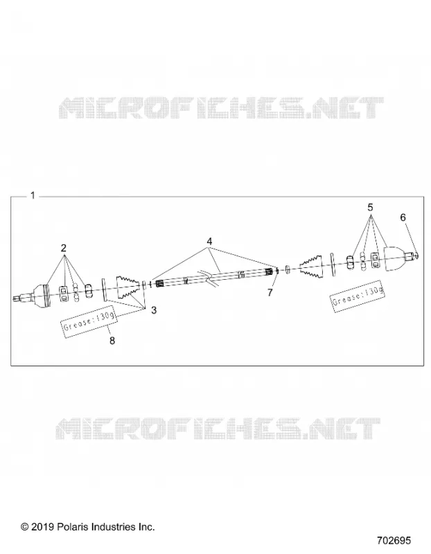 DRIVE TRAIN, HALF HINTERWELLE