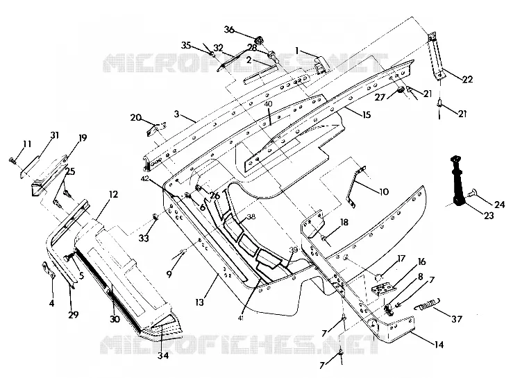 NOSE PAN WideTrak (4919301930005A)