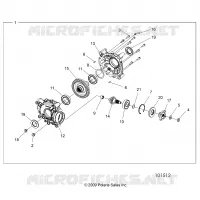 ANTRIEB, REAR GEARCASE INTERNALS