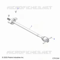 ANTRIEB, FRONT PROP SHAFT