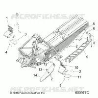 CHASSIS, CLUTCH GUARD/FOOTRESTS/RUNNING BOARDS
