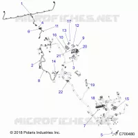 KABELSTRANG COMPONANTS- R20RSU99/A/B (C700480)