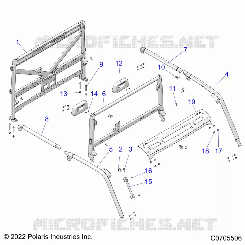 CHASSIS, CAB RAHMEN