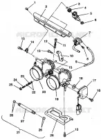DROSSELKLAPPENGEHÄUSE ASSEMBLY CLASSIC TOURING E942875 (49274027400043)