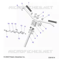 UPPER LENKEN &amp; HANDLEBAR ASM.