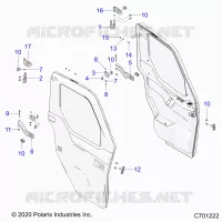 DOORS, FRONT, MOUNTING