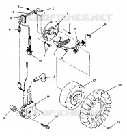 MAGNETO ASSEMBLY LITE 0943433,STARLITE 0943427 AND  LITE DELUXE 0943431 (4924992499041A)