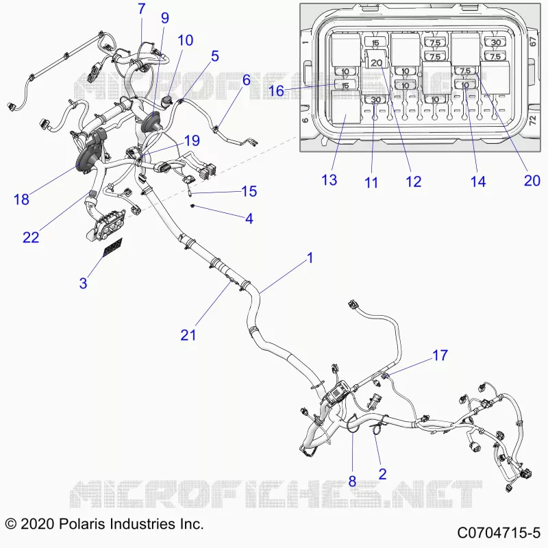 ELEKTRIC, WIRE HARNESS