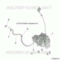 ANTRIEB, FRONT GEARCASE MOUNTING