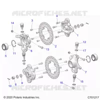 FRONT SUSPENSION HUB
