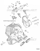 ENGINE, LUFTEINLASS MANIFOLD