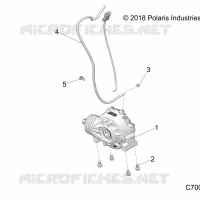 DRIVE TRAIN, FRONT GEARCASE MOUNTING