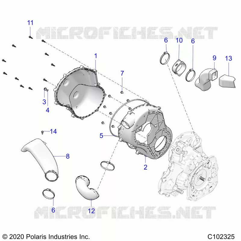 BODY, CLUTCH COVER