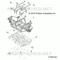 CHASSIS, MAIN FRAME AND SKID PLATES