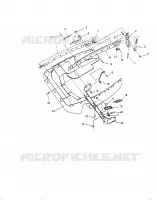 NOSEPAN ASSEMBLY SPORT 0950443, SPORT TOURING 0950243  AND EUROPEAN SPORT T (4928822882A010)