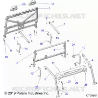 CHASSIS, CAB RAHMEN