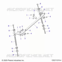 SUSPENSION, STABILISATORSTANGE