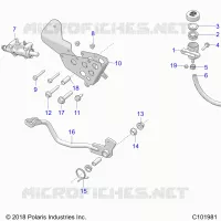 BRAKES, BRAKE PEDAL AND MASTER CYLINDER