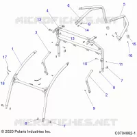CHASSIS, CAB RAHMEN