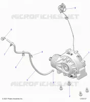 ANTRIEB, FRONT GEARCASE MOUNTING