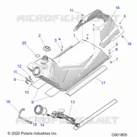 KRAFTSTOFFSYSTEM, FUEL TANK ASM.