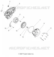MOTOR, STATOR AND SCHWUNGRAD