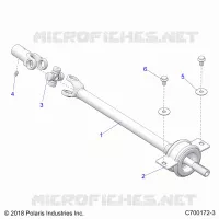 ANTRIEB, MID PROP SHAFT