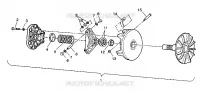 Antriebskupplung ASSEMBLY 6X6 250 W938727 (4924092409030A)