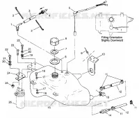 ÖLTANK SL 700 B974071, Intl. SL 700 I974071, SL 700 Deluxe B974072 and In (4940874087A014)