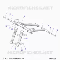 SUSPENSION, FRONT DREHMOMENTARM