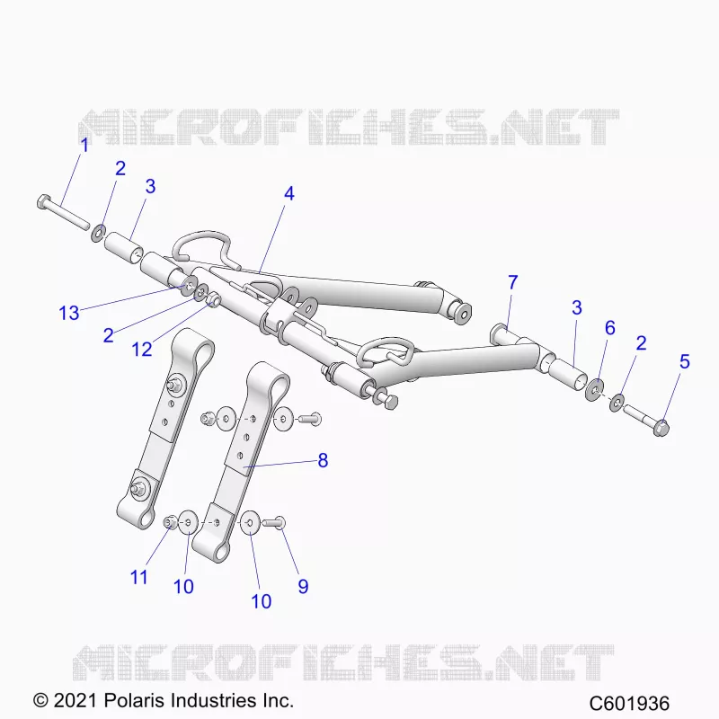 SUSPENSION, FRONT DREHMOMENTARM
