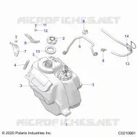 KRAFTSTOFFSYSTEM, FUEL TANK ASM.