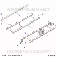 CHASSIS, SITZ SUPPORTS