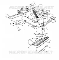 FRONT SUSPENSION AND SKI 440 0952760, 440 SKS 0952560,  AND EUROPEAN 440 SK (4929032903B001)