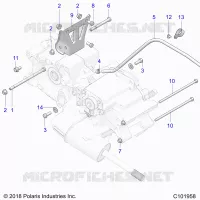 ANTRIEB, MAIN GEARCASE MOUNTING