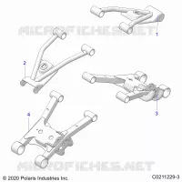 HINTERRADAUFHÃ„NGUNG CONTROL ARMS