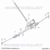 UNTERE LENK STEERING ASM.