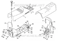 SITZ   GASBEHÄLTER 600 RMK 0980958 and EUROPEAN 600 RMK E980958 (4944634463A006)